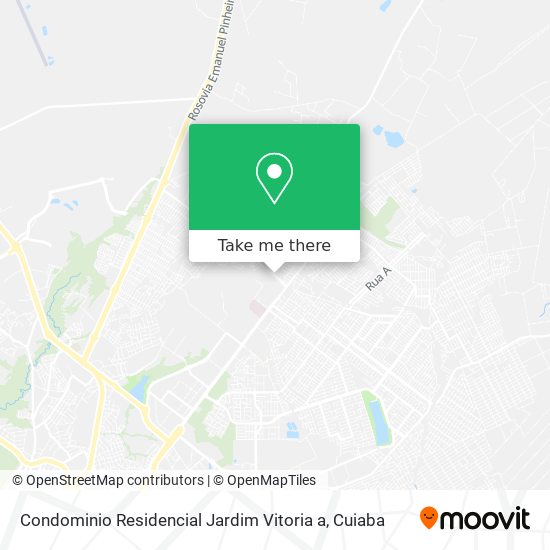 Condominio Residencial Jardim Vitoria a map