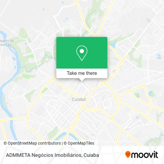 Mapa ADMMETA Negócios Imobiliários