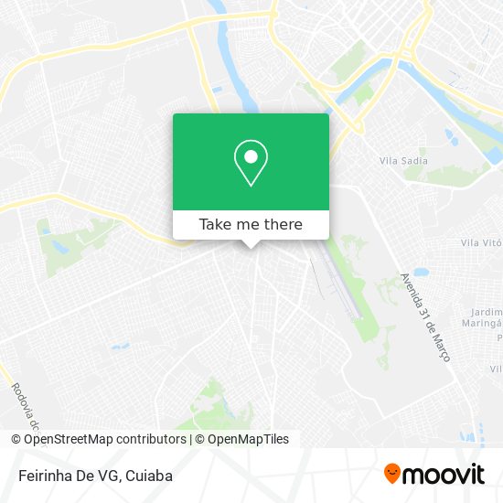 Feirinha De VG map