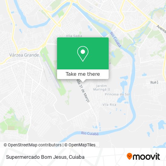 Supermercado Bom Jesus map