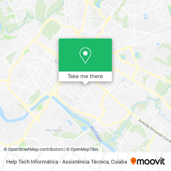 Help Tech Informática - Assistência Técnica map