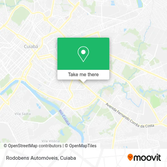 Rodobens Automóveis map