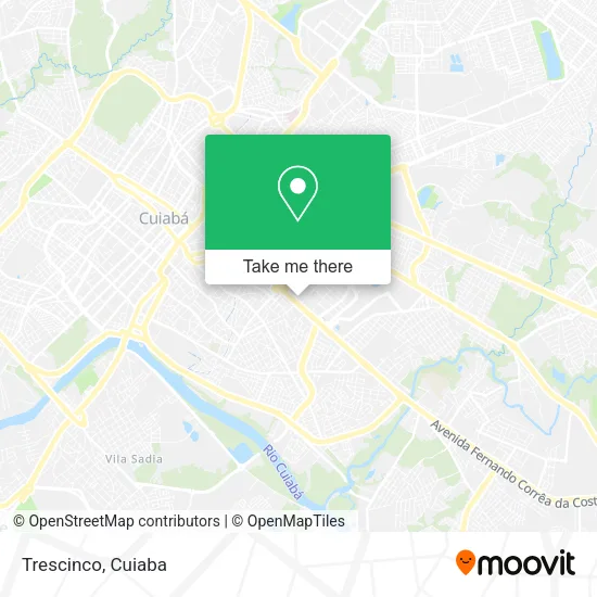 Trescinco map