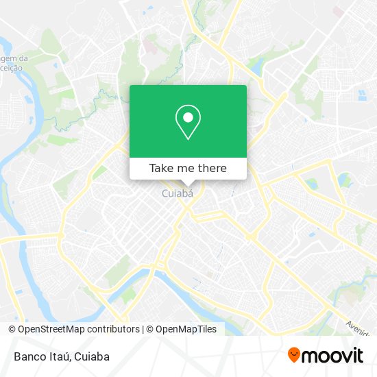 Banco Itaú map