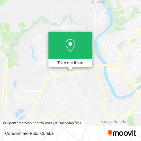 Condomînio Rubi map