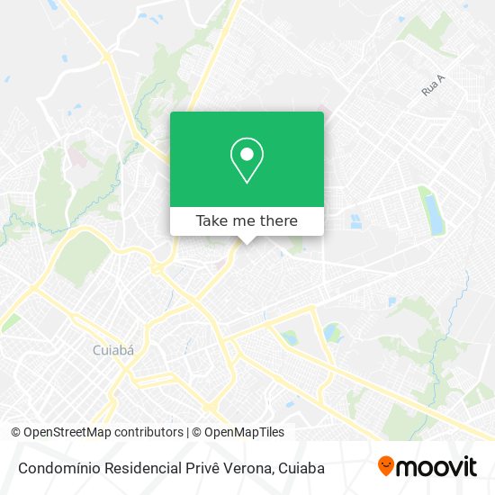 Mapa Condomínio Residencial Privê Verona