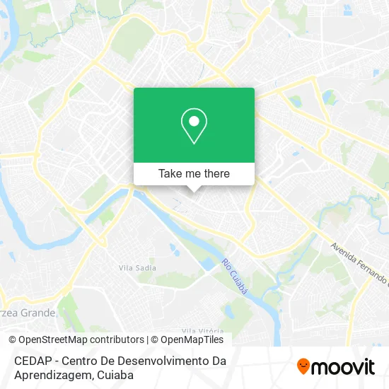 CEDAP - Centro De Desenvolvimento Da Aprendizagem map
