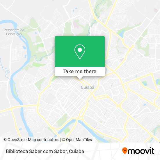 Mapa Biblioteca Saber com Sabor