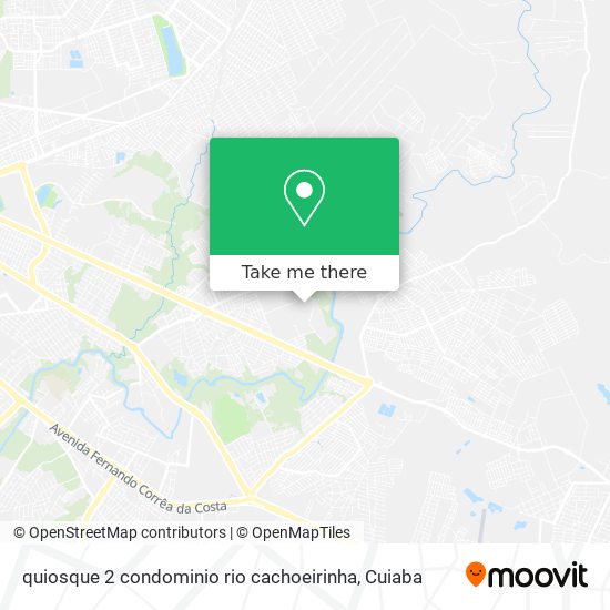 quiosque 2  condominio rio cachoeirinha map