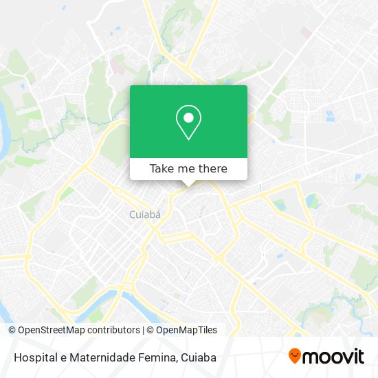 Hospital e Maternidade Femina map