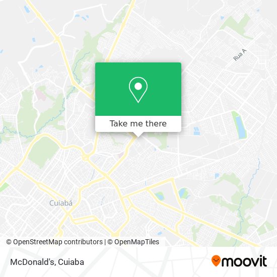 McDonald's map