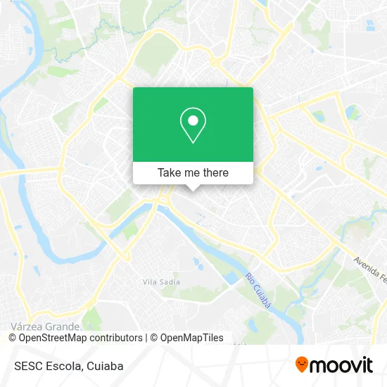 SESC Escola map