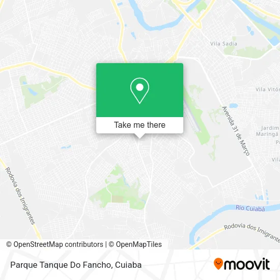 Parque Tanque Do Fancho map