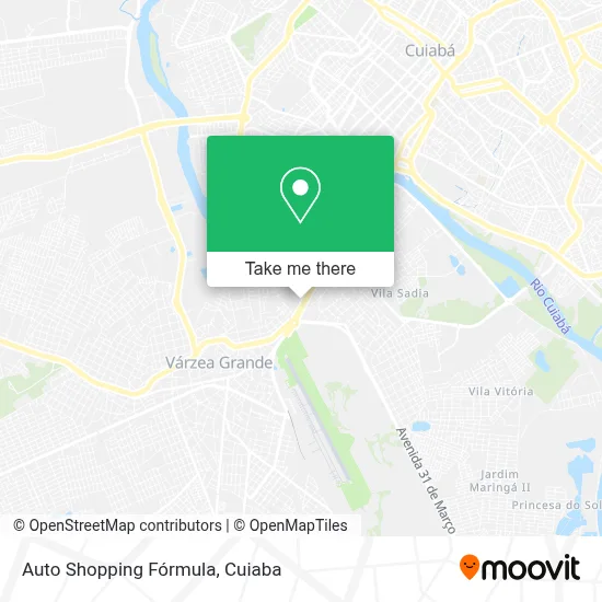 Auto Shopping Fórmula map