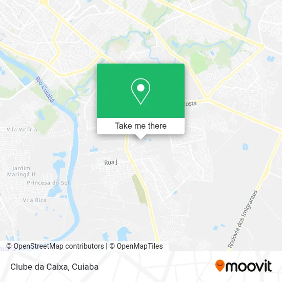 Clube da Caixa map