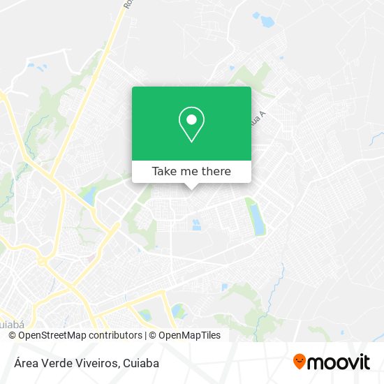 Área Verde Viveiros map
