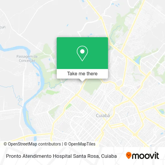 Pronto Atendimento Hospital Santa Rosa map