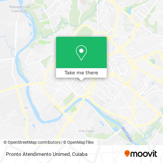 Pronto Atendimento Unimed map