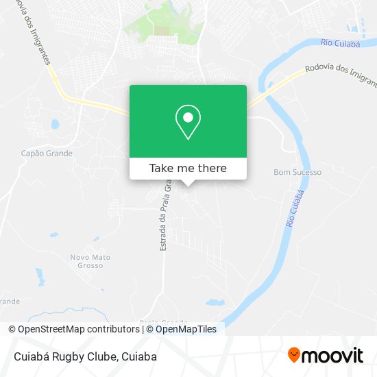 Cuiabá Rugby Clube map