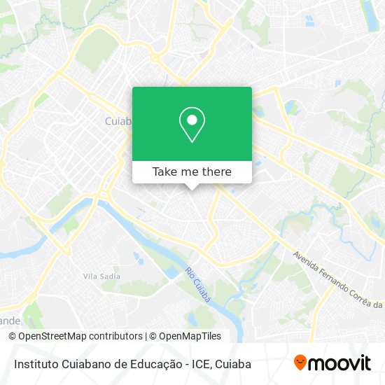 Instituto Cuiabano de Educação - ICE map