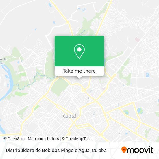 Distribuidora de Bebidas Pingo d'Água map