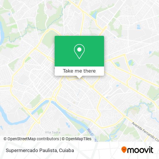 Mapa Supermercado Paulista