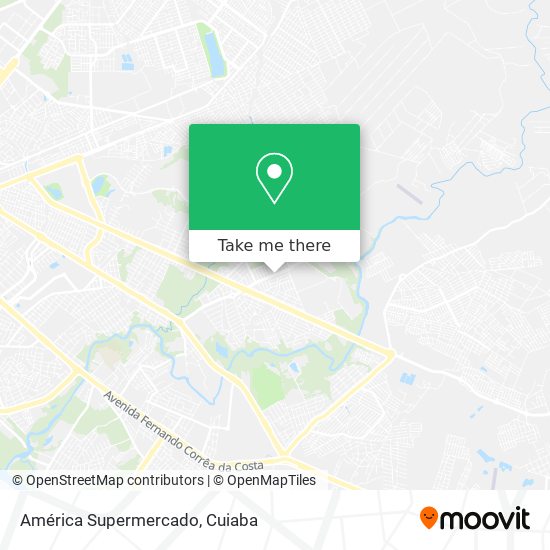 Mapa América Supermercado