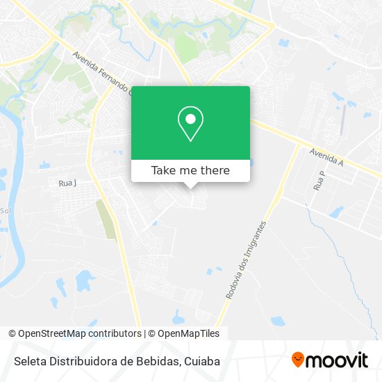 Seleta Distribuidora de Bebidas map