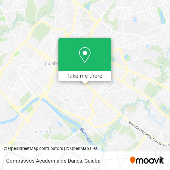 Compassos Academia de Dança map