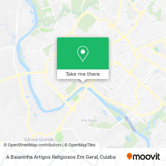 A Baianinha Artigos Religiosos Em Geral map