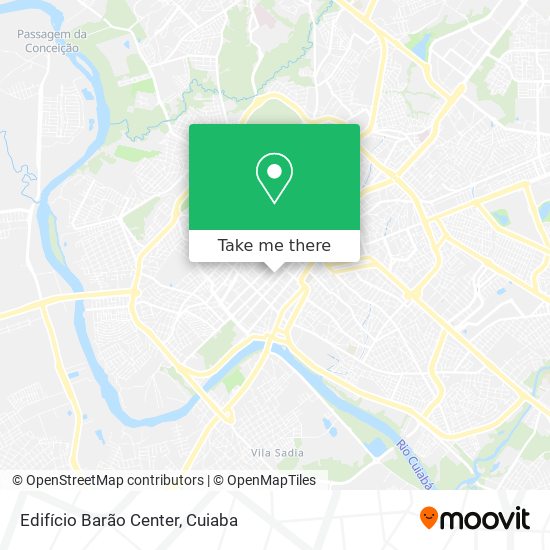 Edifício Barão Center map