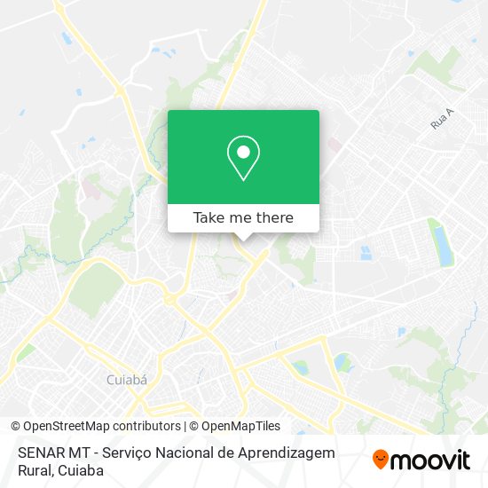 SENAR MT - Serviço Nacional de Aprendizagem Rural map
