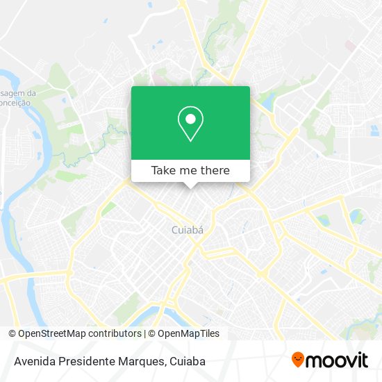 Mapa Avenida Presidente Marques
