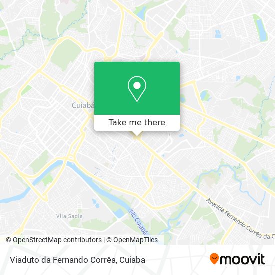 Viaduto da Fernando Corrêa map