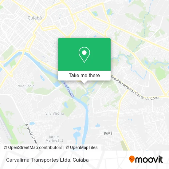 Carvalima Transportes Ltda map