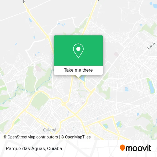 Parque das Águas map