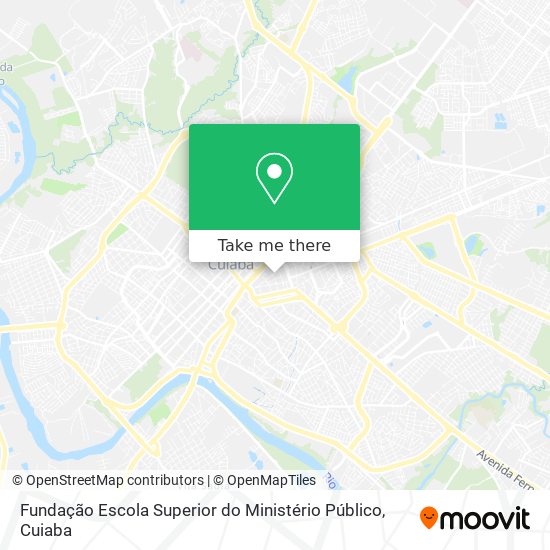 Fundação Escola Superior do Ministério Público map