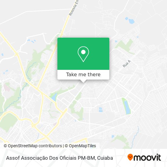 Assof Associação Dos Oficiais PM-BM map