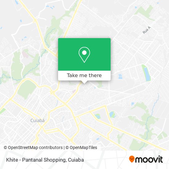 Khite - Pantanal Shopping map