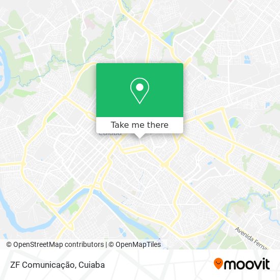 ZF Comunicação map