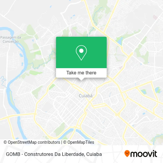GOMB - Construtores Da Liberdade map