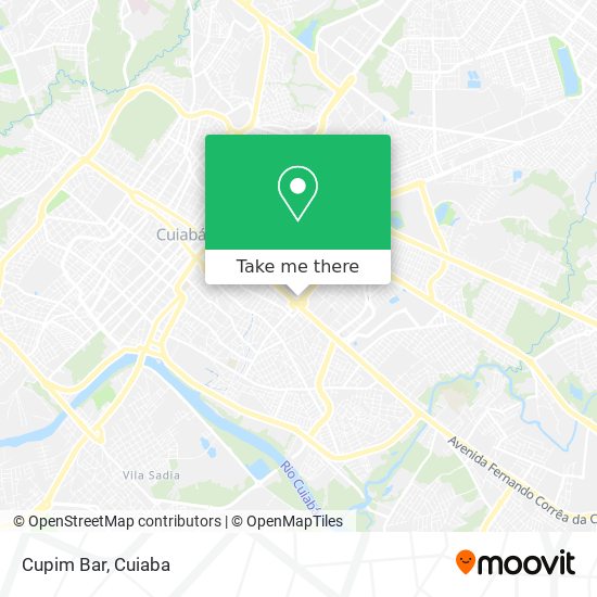 Cupim Bar map