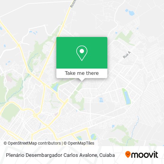 Plenário Desembargador Carlos Avalone map