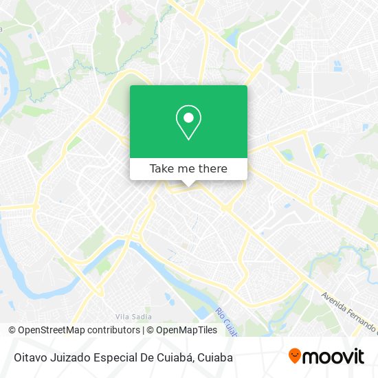 Oitavo Juizado Especial De Cuiabá map