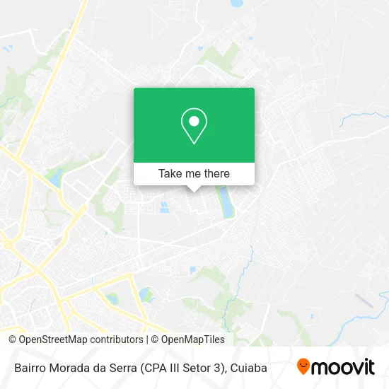Bairro Morada da Serra (CPA III Setor 3) map