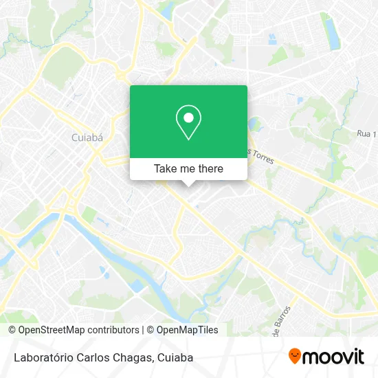 Laboratório Carlos Chagas map