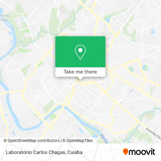 Mapa Laboratorio Carlos Chagas