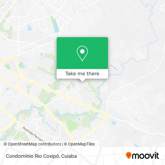 Condomínio Rio Coxipó map