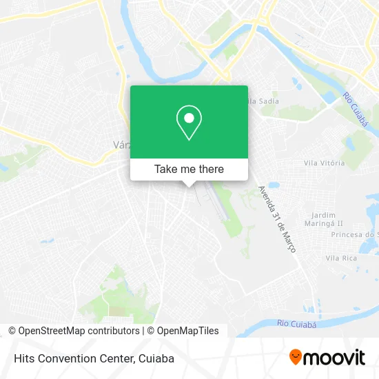 Hits Convention Center map