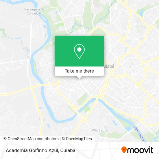 Academia Golfinho Azul map